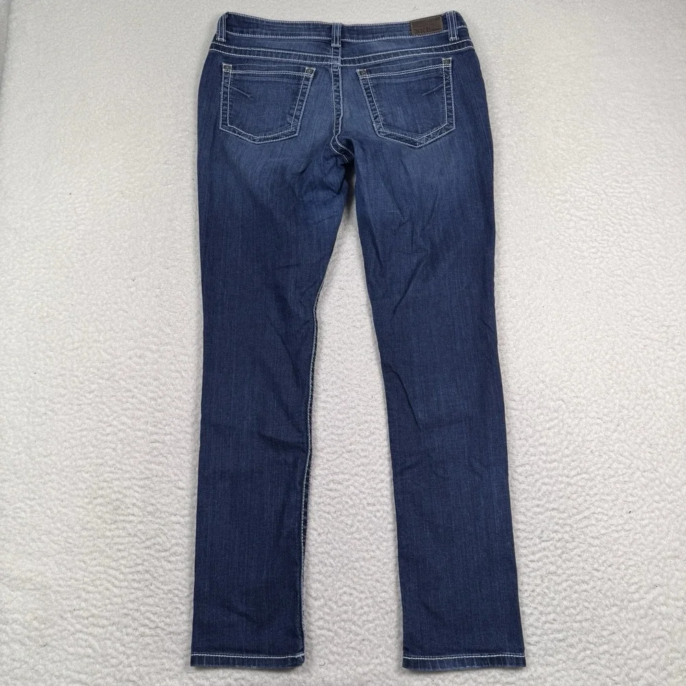BKE Buckle Harper Jeans Womens 30R Dark Wash Skinny Stretch Denim 32x32